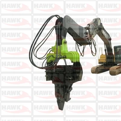 Ciocan montat pe excavator