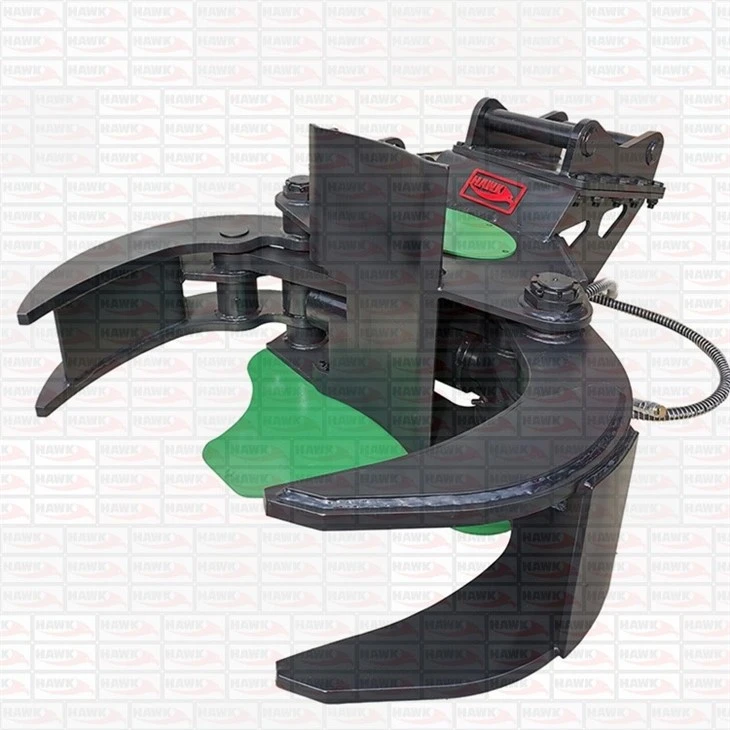 Mini Excavator Hydraulic Tree Shear / Grab