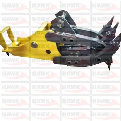 Grapa mecanică pentru excavator
