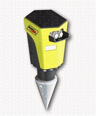 Despicator de busteni conic pentru excavator